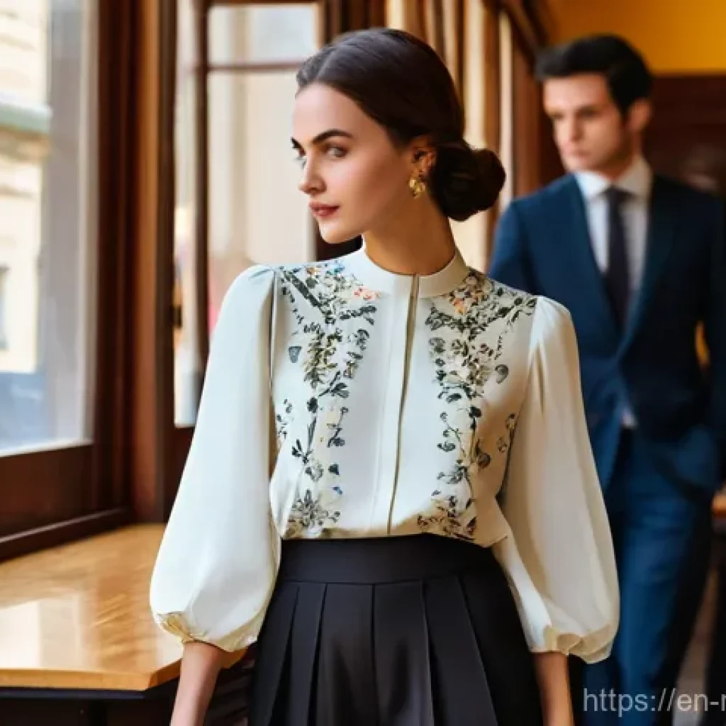 루마니아에서 패션 트렌드 - **Prompt 1: "Traditional Echoes in Modern Silhouettes - The Enduring Charm of the *IE* Blouse"**
   ...